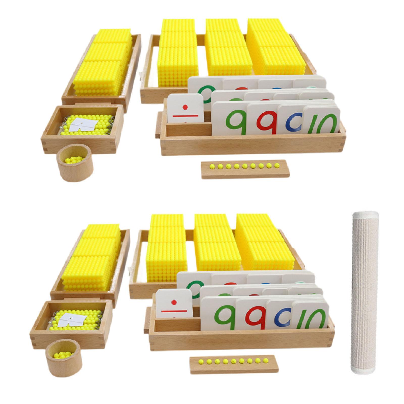 Kids Education System - Montessori Math Toys Decimal System Classic