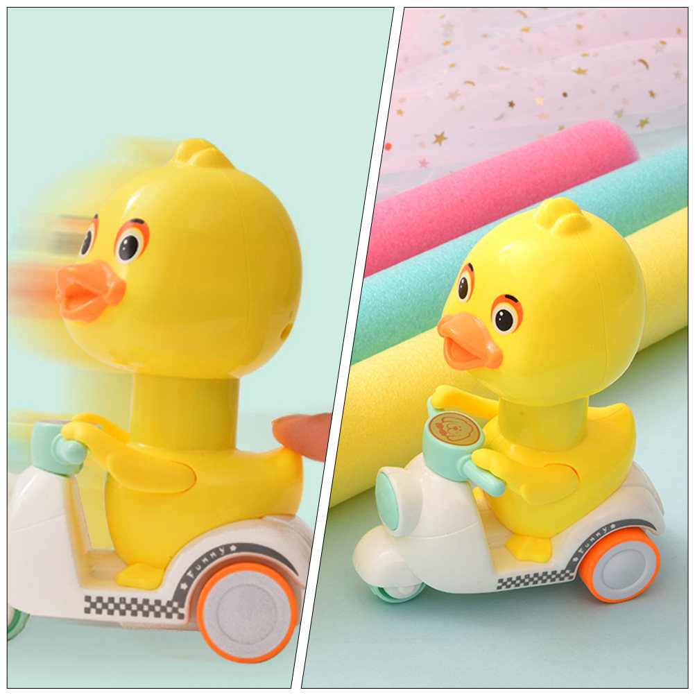 Kids Education Fun - 3Pcs Small Yellow Duck Press Type