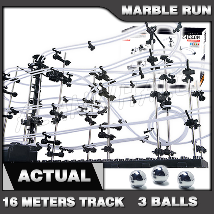Kinetic Kids Education - 1600cm Rail Level 3 Marble Run