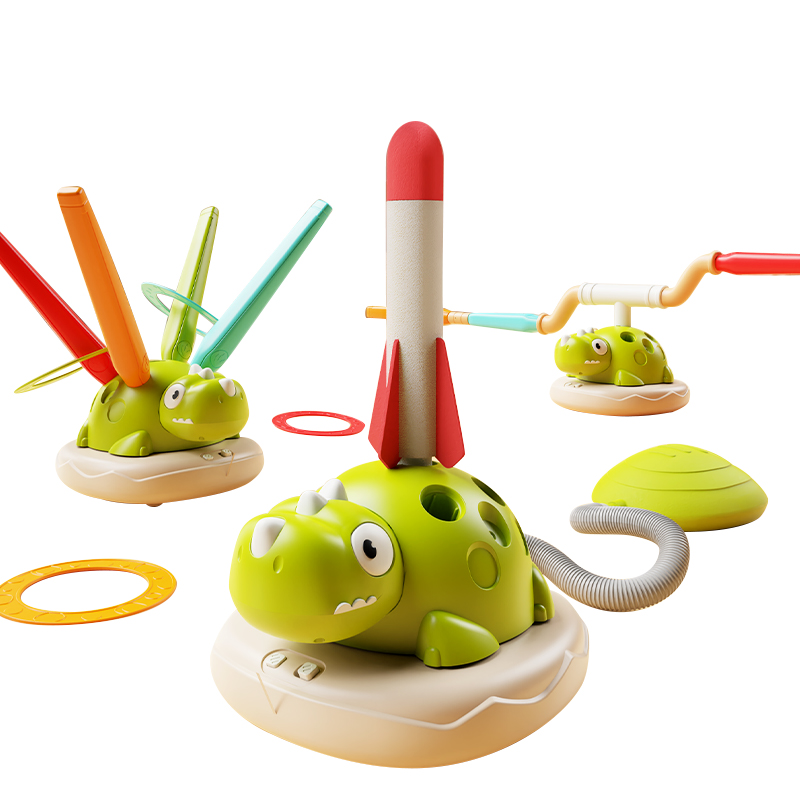 Kids Education Related - 3 In 1 Dinosaur Outdoor Game