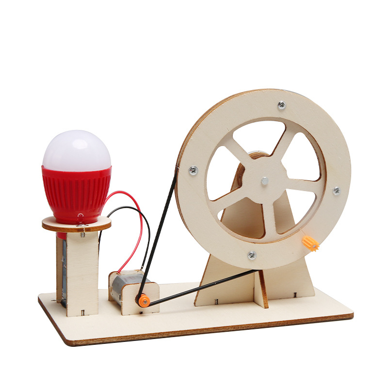 Kids Doctor Education - Mini DIY Hand Crank Generator Light