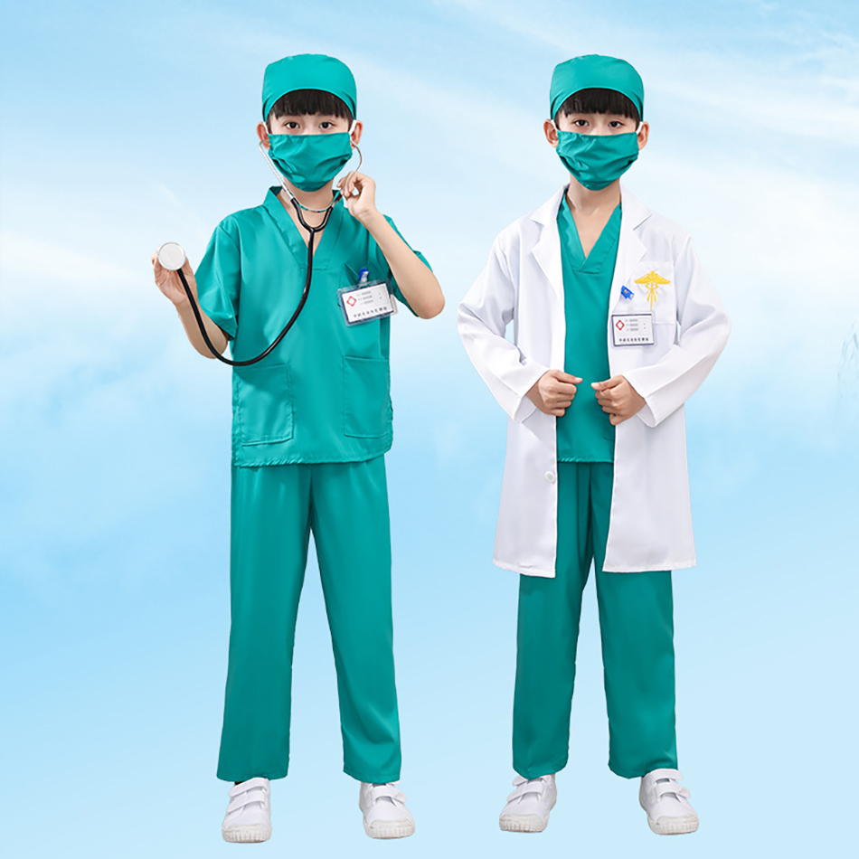 7 Pcs/Pack Kid White Medical U - огляд і ціна Kids Doctor Education