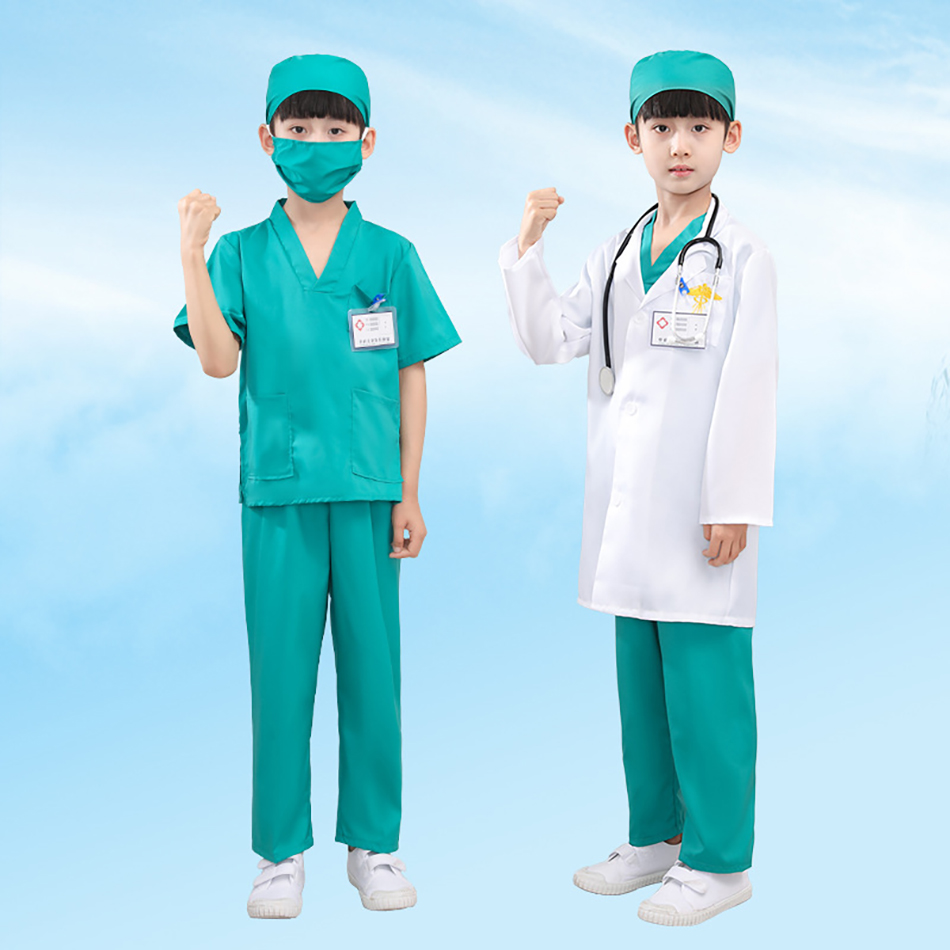 7 Pcs/Pack Kid White Medical U - огляд і ціна Kids Doctor Education