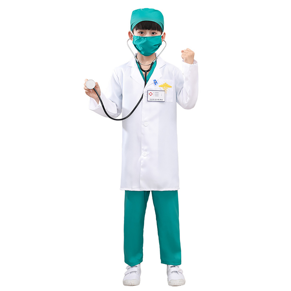 7 Pcs/Pack Kid White Medical U - огляд і ціна Kids Doctor Education