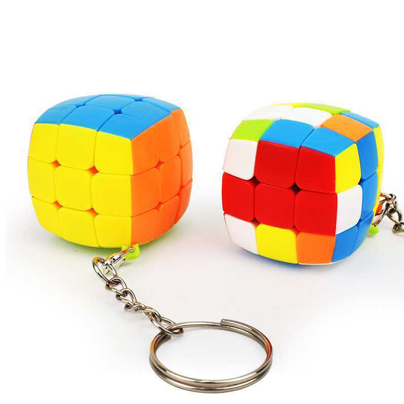 2PCS Mini 3x3 Speed Cube Keych - огляд і ціна Kids Education Related