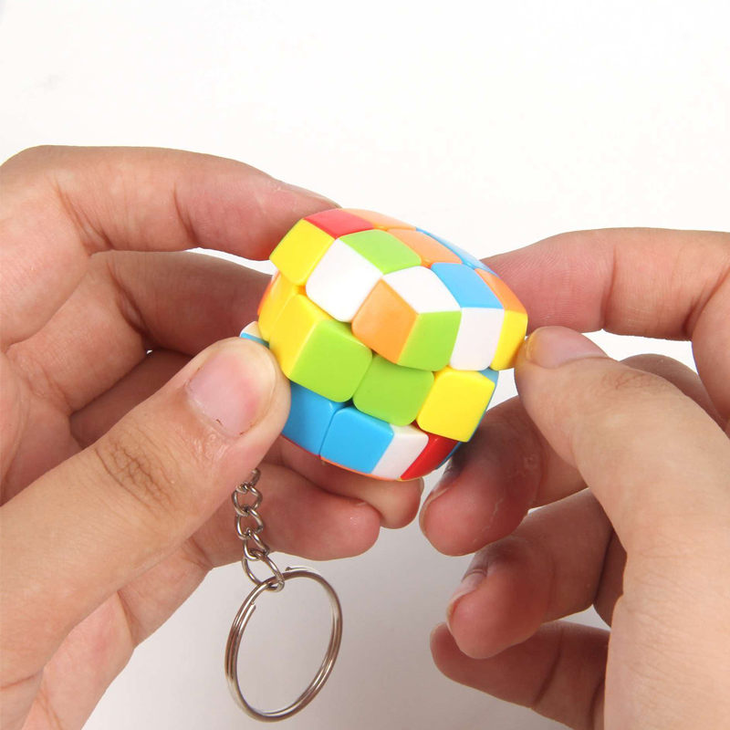 2PCS Mini 3x3 Speed Cube Keych - огляд і ціна Kids Education Related
