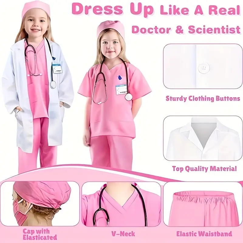 Kids Top+Pants+Coat+Accessorie - огляд і ціна Kids Doctor Education