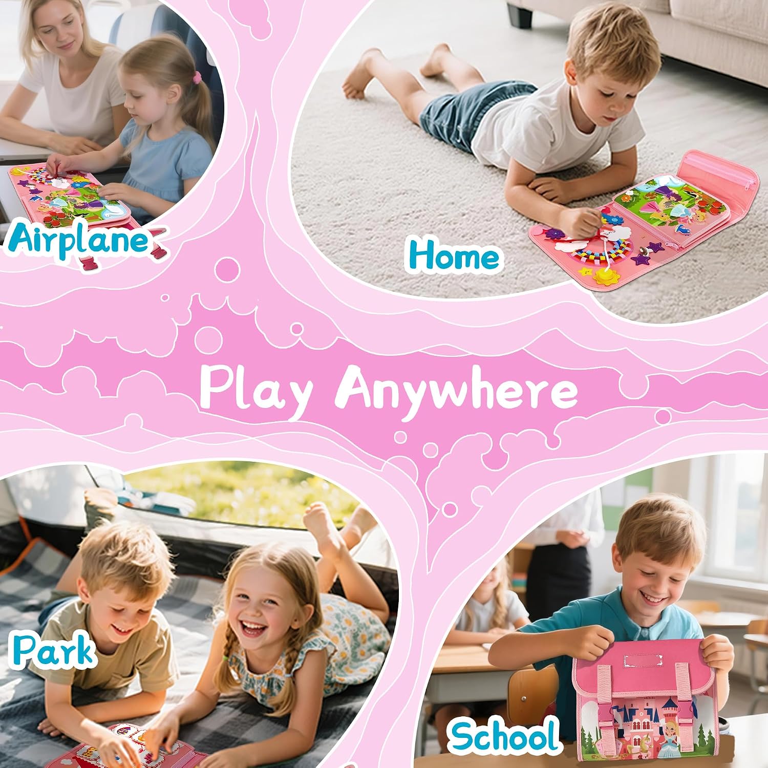 Fun Princess Castle Activity B - огляд і ціна Kids Education Fun
