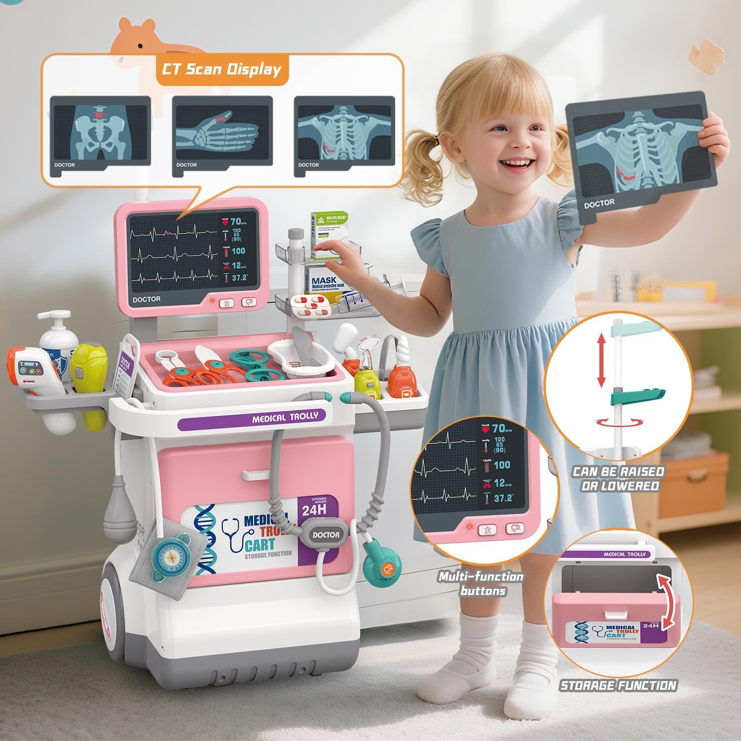 Deluxe Kids Doctor Play Set Pr - огляд і ціна Kids Doctor Education