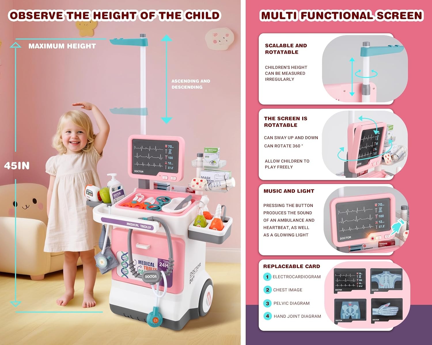 Deluxe Kids Doctor Play Set Pr - огляд і ціна Kids Doctor Education