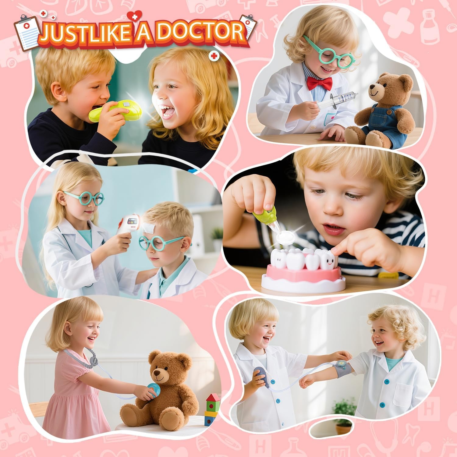 Deluxe Kids Doctor Play Set Pr - огляд і ціна Kids Doctor Education