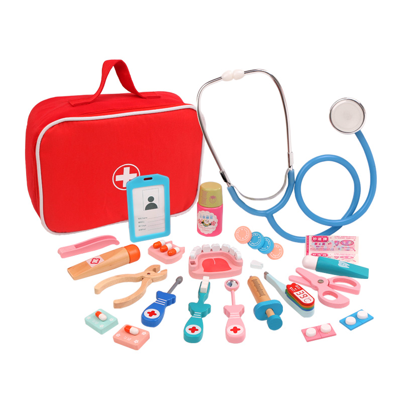 Pretend Play Doctor Toys Woode - огляд і ціна Kids Doctor Education