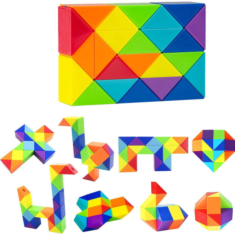 Rainbow Folding Magic Snake Cu - огляд і ціна Kids Education Related