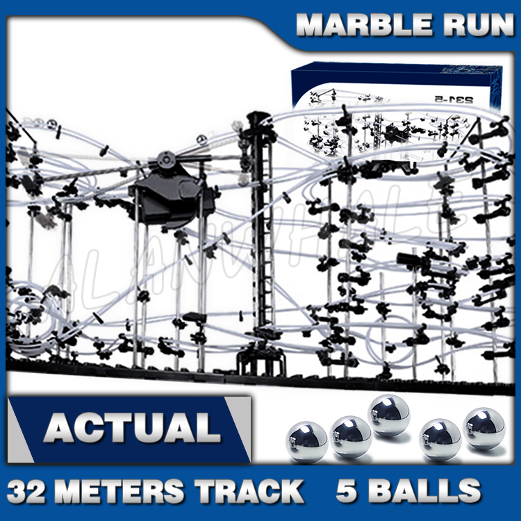 3200cm Rail Level 5 Marble Run - огляд і ціна Kinetic Kids Education