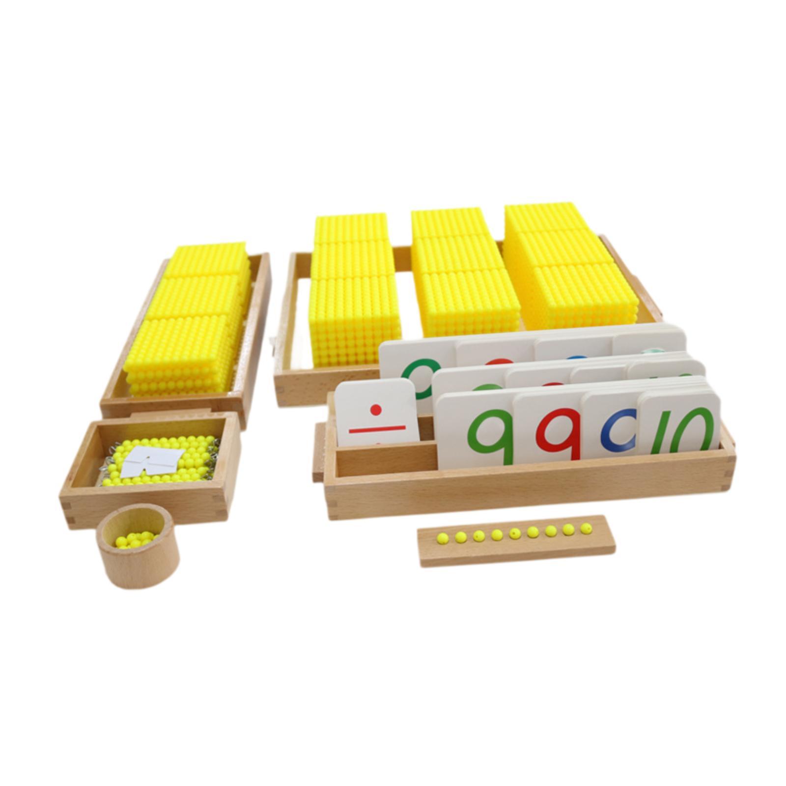 Montessori Math Toys Decimal S - огляд і ціна Kids Education System
