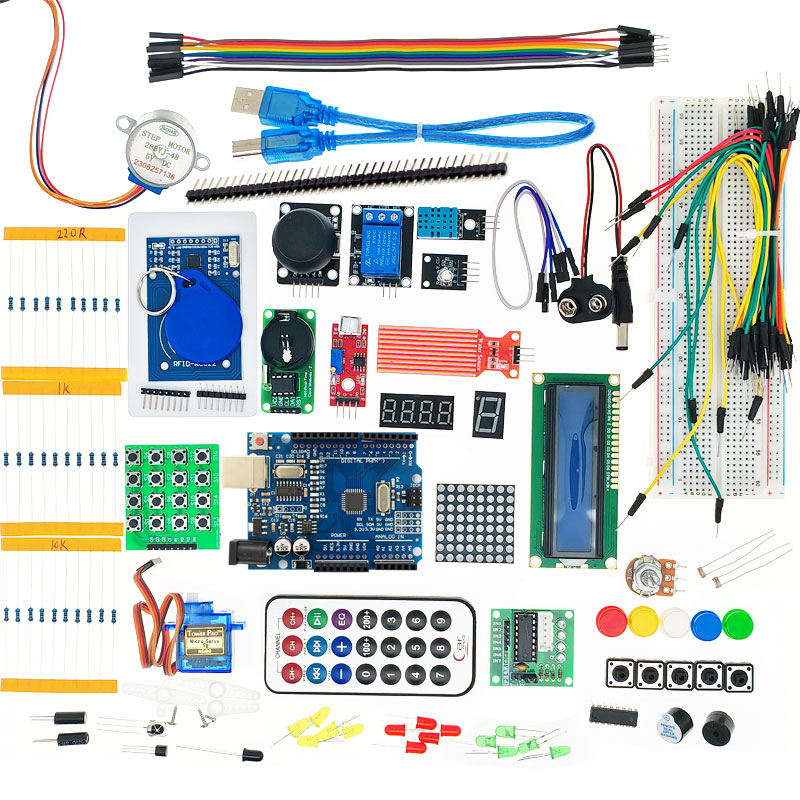 Basic Starter Kit for Arduino  - огляд і ціна Kids Education Program