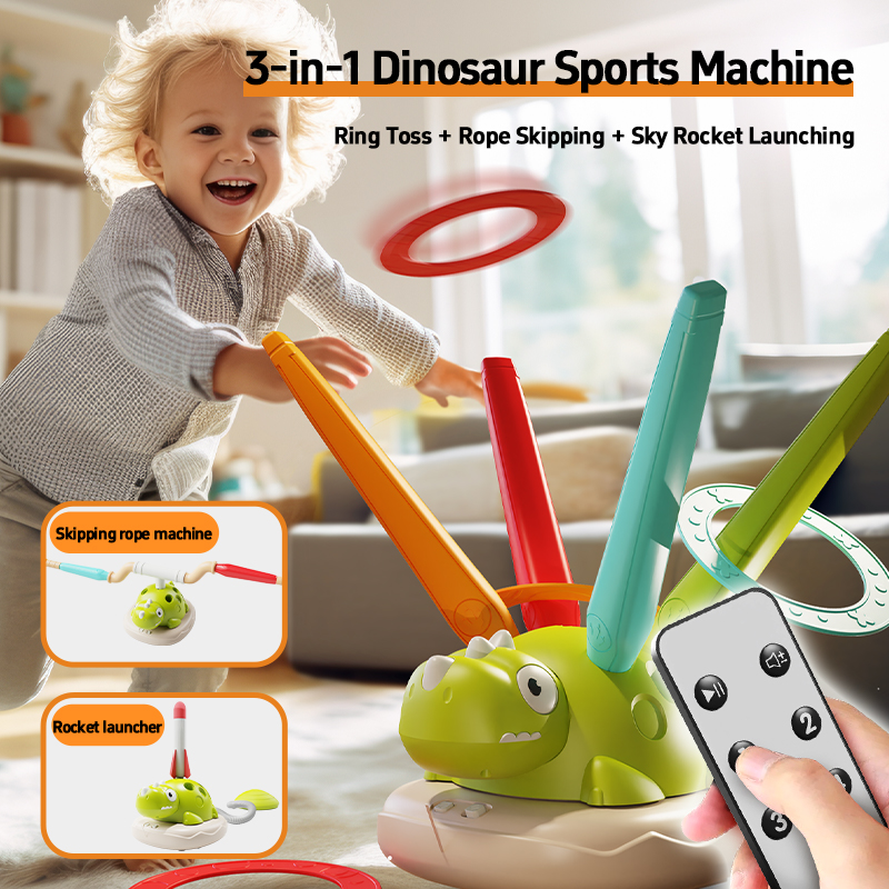 3 In 1 Dinosaur Outdoor Game T - огляд і ціна Kids Education Related