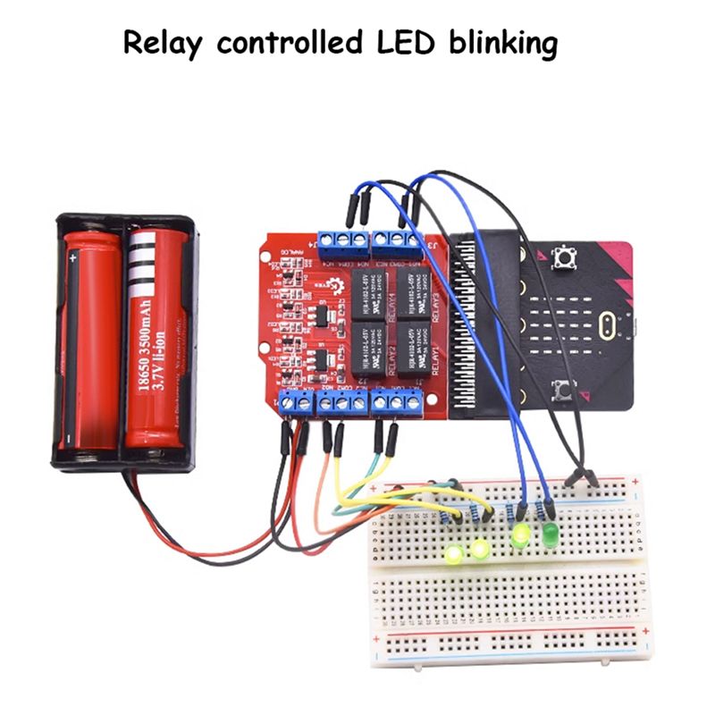SCLS Microbit 4 Channel Relay  - огляд і ціна Kids Education Program
