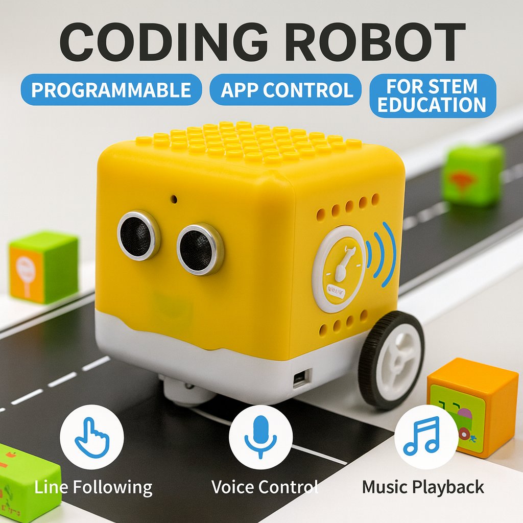 Kidsbits Programmable Robot Ki - огляд і ціна Kids Education Program