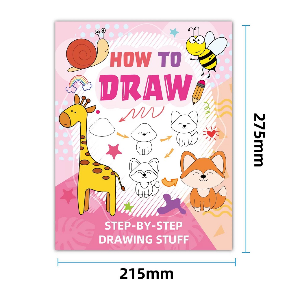 How To Draw Animal Cartoon Ske - огляд і ціна Kids Education Fun