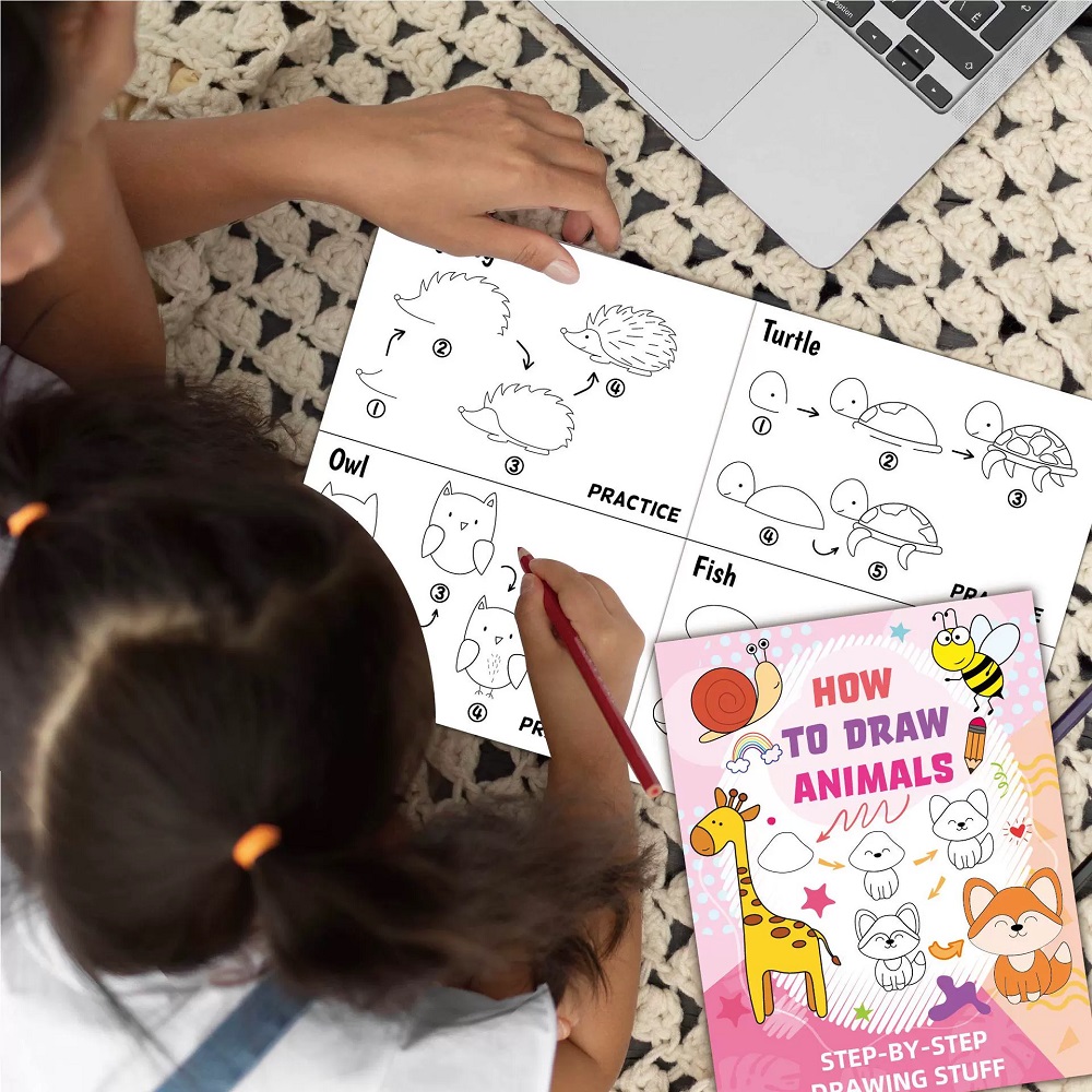 How To Draw Animal Cartoon Ske - огляд і ціна Kids Education Fun