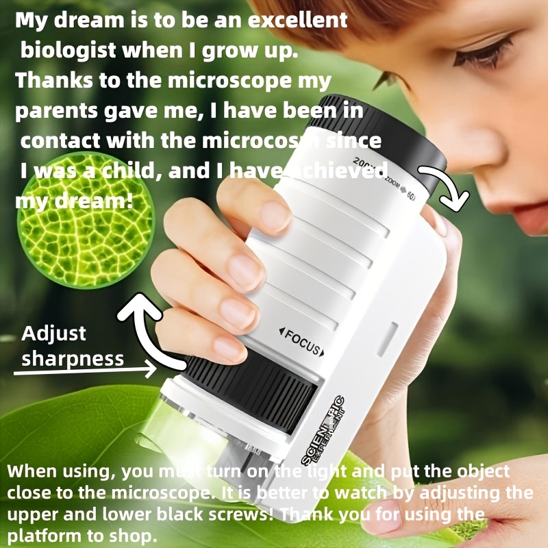 Handheld Microscope Kit Portab - огляд і ціна Kids Doctor Education
