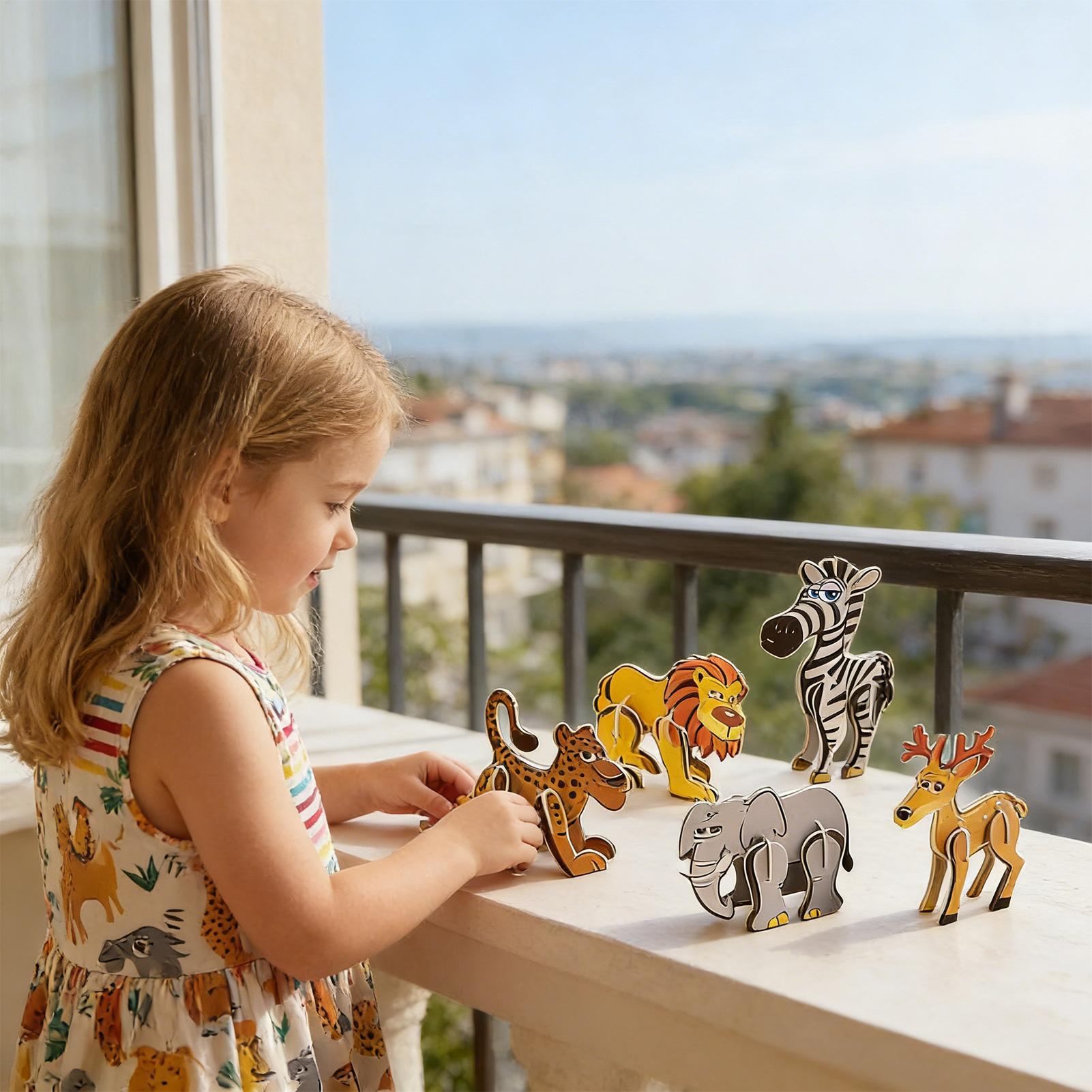 3D Cartoon Puzzles For Kids 7  - огляд і ціна Kids Education Fun