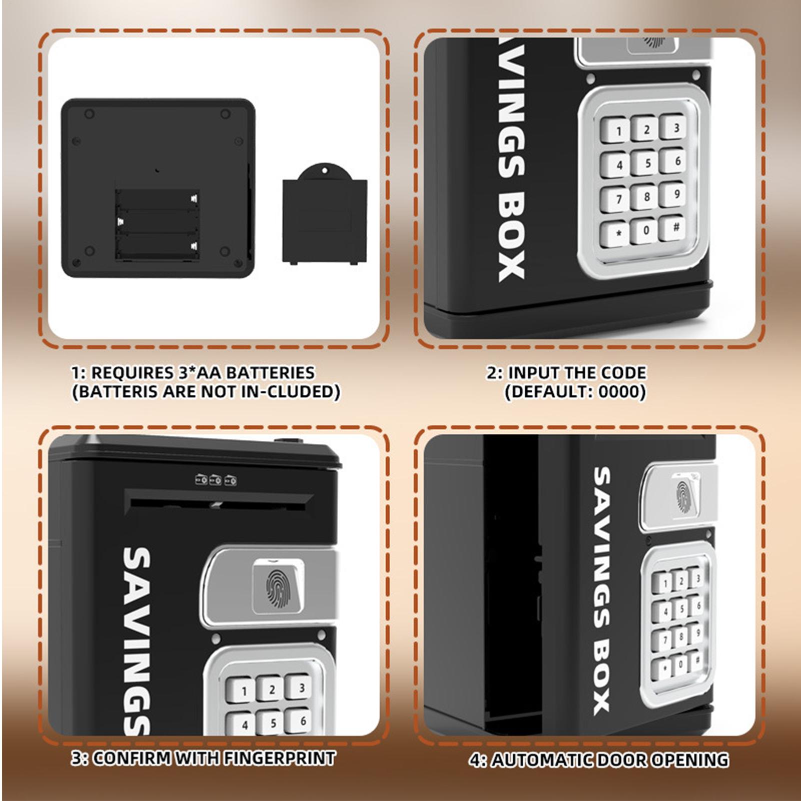 Safe Box For Kids Bank Safe El - огляд і ціна Kids Education Savings
