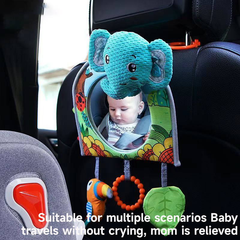 Baby Car Seat Mirror Toys Kids - огляд і ціна Kids Education Fun