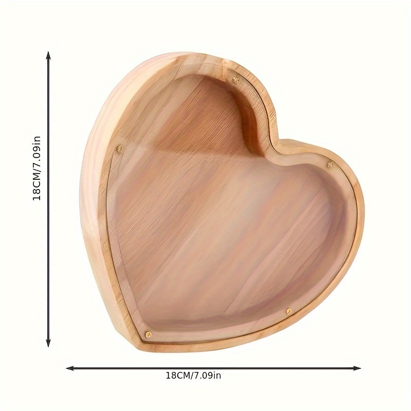 Wooden Letter Piggy Bank for K - огляд і ціна Kids Education Savings