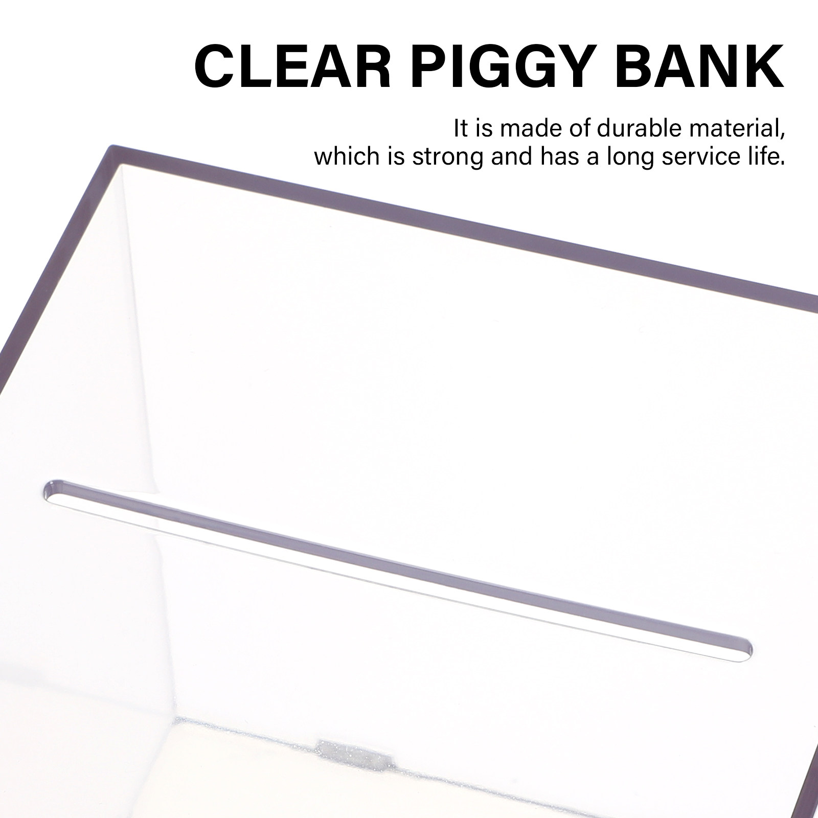 Transparent Acrylic Cube Savin - огляд і ціна Kids Education Savings
