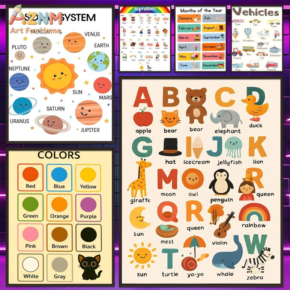 AZNM Kids Educational Canvas W - огляд і ціна Kids Education System