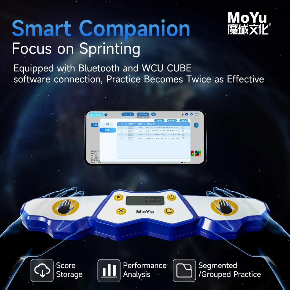 New MoYu Ai Timer Magic Cube P - огляд і ціна Kids Education Related