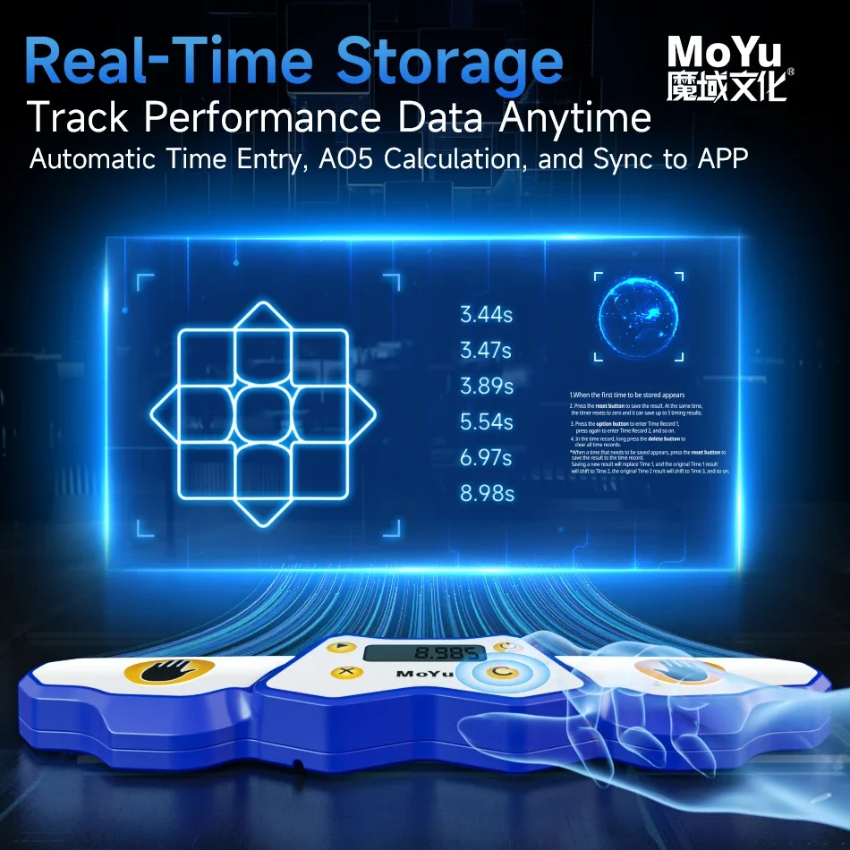 New MoYu Ai Timer Magic Cube P - огляд і ціна Kids Education Related