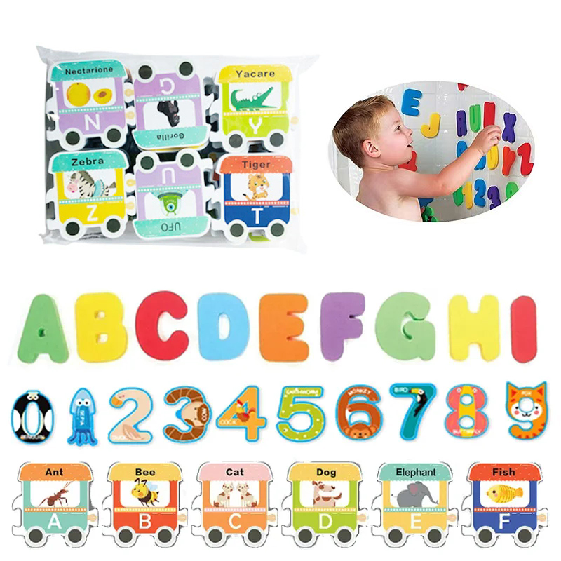 Kids Baby Bath Toys Fun Foam L - огляд і ціна Kids Education Fun