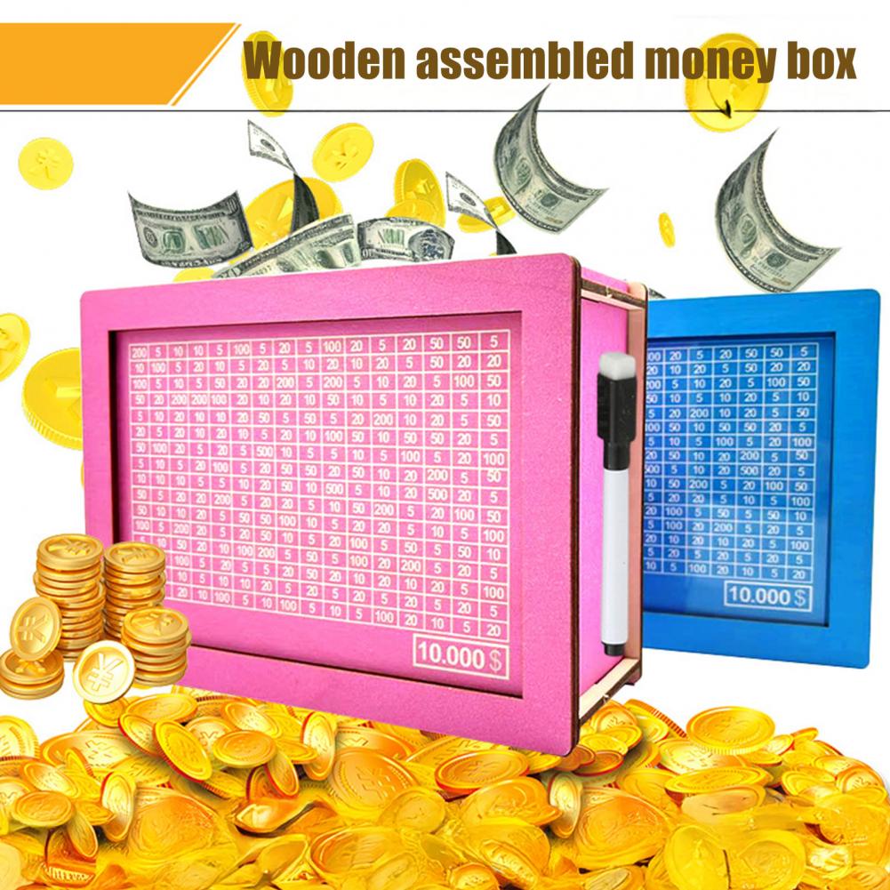 Eco-friendly Savings Bank Wood - огляд і ціна Kids Education Savings