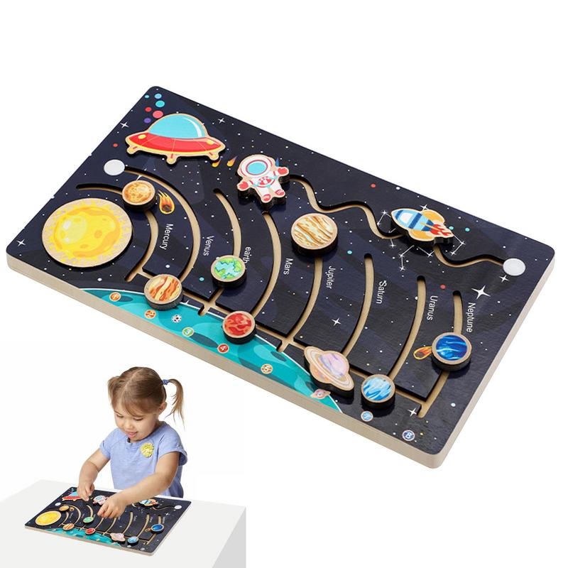 Solar System Model Board Woode - огляд і ціна Kids Education System