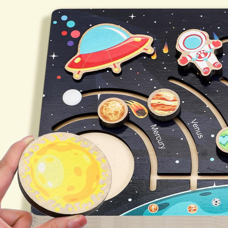 Solar System Model Board Woode - огляд і ціна Kids Education System