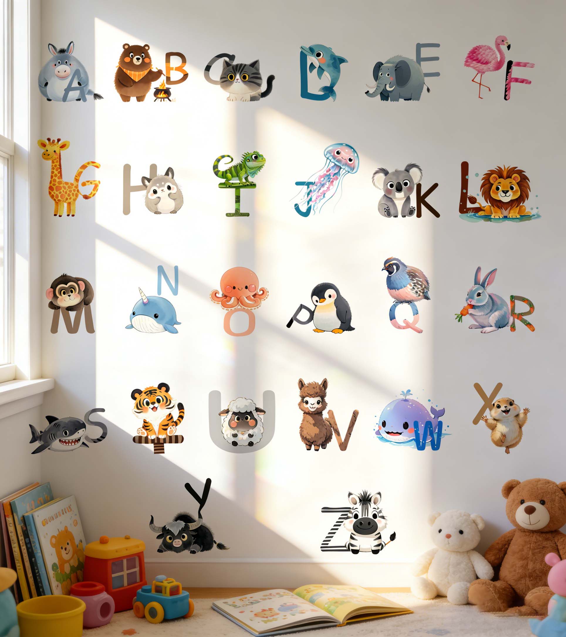 26 Letter English Alphabet Wal - огляд і ціна Kids Education Center