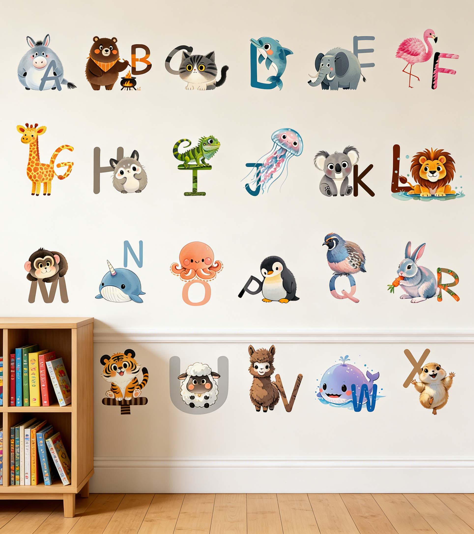 26 Letter English Alphabet Wal - огляд і ціна Kids Education Center
