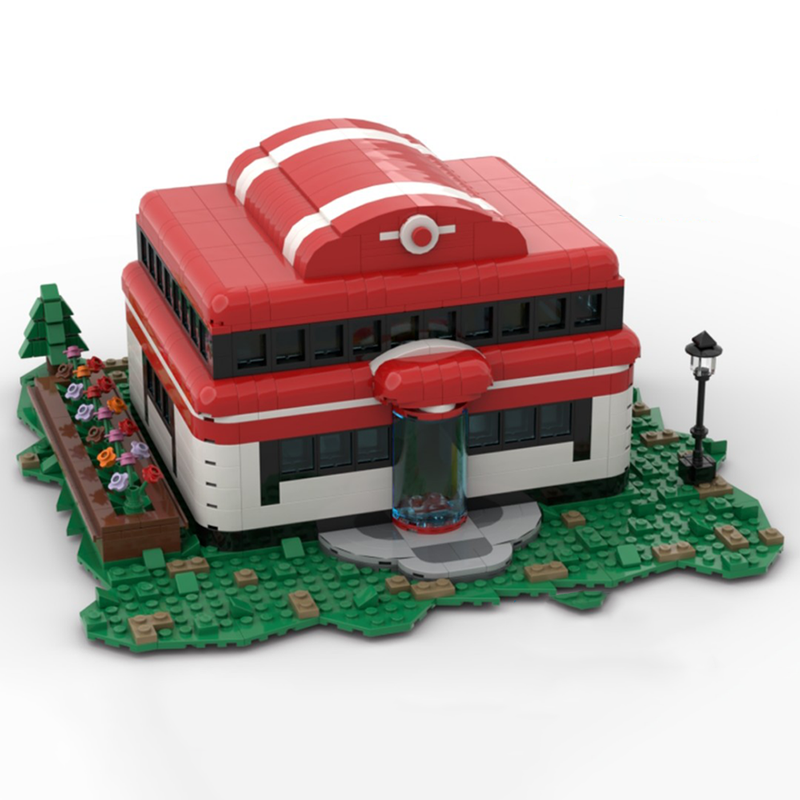 1404pcs MOC Center Pet Model B - огляд і ціна Kids Education Center